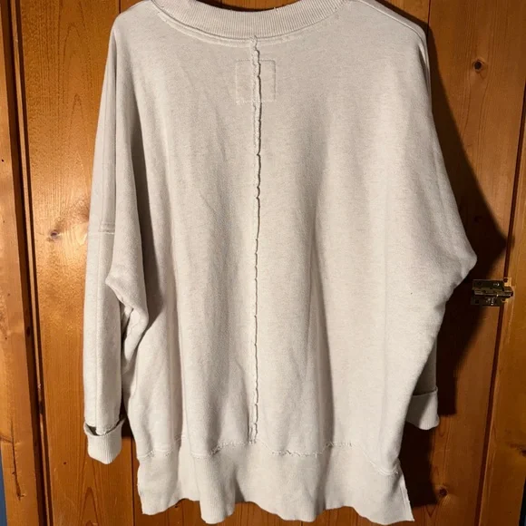 Aerie Kieth Haring Sweatshirt XS Beige - Picture 5 of 7